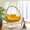 ZIYE Cream Modern Hanging Swing Chair