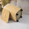 LUNARO Scandinavian Rattan Laundry Basket