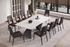 NELARO Modern Sintered Stone Dining Table