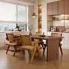 CHANRO Wabi Sabi Rattan Dining Chair