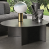 NORVA Contemporary Metal Coffee Table