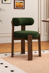 VALRIN Contemporary Boucle Dining Chair