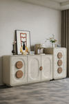CREMIO Minimalistic Wooden Sideboard