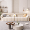 ELVANO Scandinavian Fabric Sofa