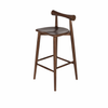 ARVON Scandinavian Wooden Bar Stool