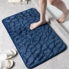 SAVREN Contemporary Fabric Bath Mat