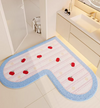 CALORA Statement Pieces Fabric Bath Mat