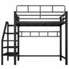 METRA Industrial Metal Loft Bed Frame