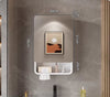 YOUDU Compact Wall-Mounted Bathroom Mirror Cabinet