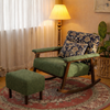 LORIVA Contemporary Fabric Rocking Chair