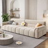 ELVANO Scandinavian Fabric Sofa