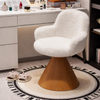 SERIVO Modern Boucle Vanity Chair