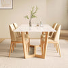 NORDRA Wabi Sabi Sintered Stone Dining Table