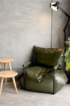 VARO Scandinavian Leather Armchair