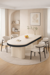 CREMOX Modern Sintered Stone Dining Table