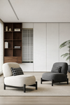 LUMEA Minimalistic Boucle Armchair