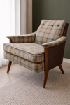 ARLO Eclectic Fabric Day-Bed Armchair
