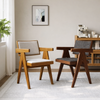 AVIRO Wabi Sabi Fabric Dining Chair