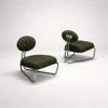 LUMERA Scandinavian Fabric Armchair