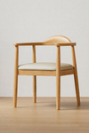 HIROVA Scandinavian Leather Dining Chair