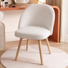 NAVIRO Scandinavian Fabric Dining Chair