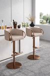 VELARO Modern Metal Bar Stool