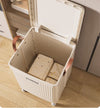 LORVEN Scandinavian Plastic Laundry Basket