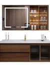LUNARO Contemporary Wooden Bathroom Vanity