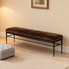 VELMOR Modern Velvet Bench