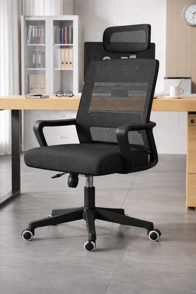 NEVARO Contemporary Fabric Office Chair