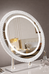 LUXIA Modern Glass Tabletop Mirror