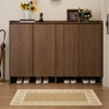 VARENO Modern Wooden Shoe Cabinet