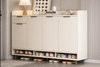 LUMORA Contemporary Wooden Shoe Cabinet