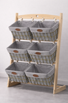 LUNORA Scandinavian Fabric Laundry Hamper