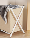 ARVENA Scandinavian Fabric Laundry Hamper