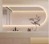 ELVORA Contemporary Glass Wall Mirror