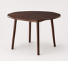 SVENDA Nordic Wooden Round Folding Dining Table