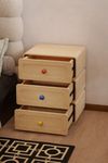 ARVINO Contemporary Wooden Nightstand