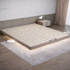 HOTO Floating Wooden Bed Frame