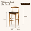 ACRYVA Contemporary Wooden Bar Table