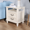 ALVORA Contemporary Wooden Nightstand
