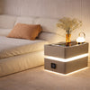 NARIVO Modern Wooden Nightstand