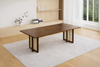 RAVENI Wabi Sabi Solid Wood Dining Table