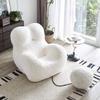 NOVIA Minimalistic Boucle Armchair