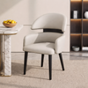 ELVARO Modern Leather Dining Chair