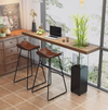 VÄGGHOLM Scandinavian Wooden Bar Table