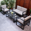 ALVORA Scandinavian Metal Outdoor Sofa