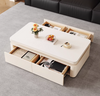 LUMIO Contemporary Marble Coffee Table