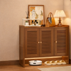 BAMORA Contemporary Wooden Shoe Cabinet
