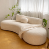 LUNIVA Scandinavian Boucle Sofa